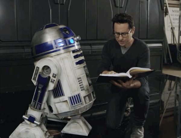 Clicca per vedere l'immagine originale J. J. Abrams al lavoro su Star Wars