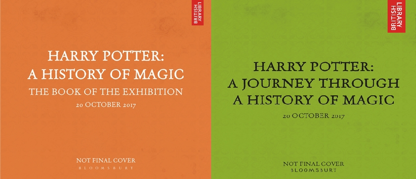 Le copertine provvisorie dei nuovi libri di Harry Potter