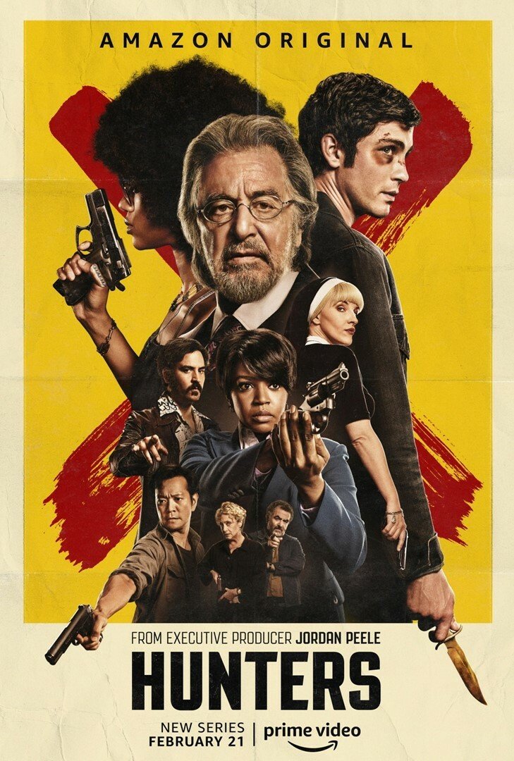 Al Pacino nel poster ufficiale di Hunters