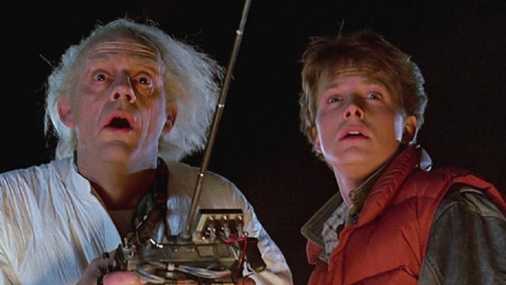 Doc e Marty, protagonisti principali di Ritorno al Futuro