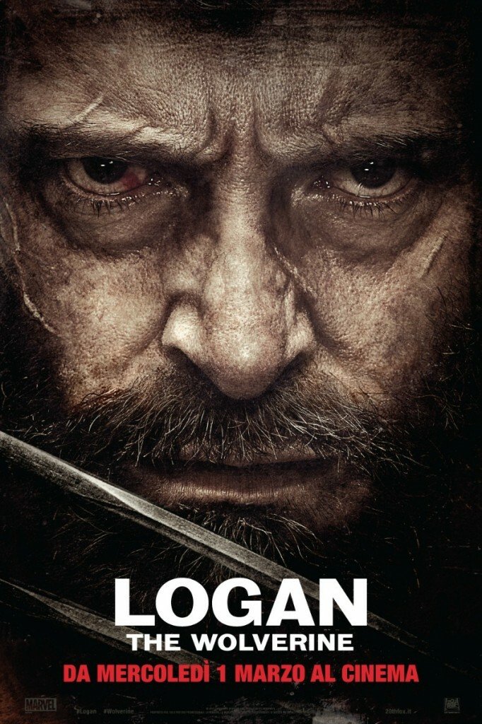 Il poster italiano ufficiale di Logan, uscito a marzo nelle nostre sale 