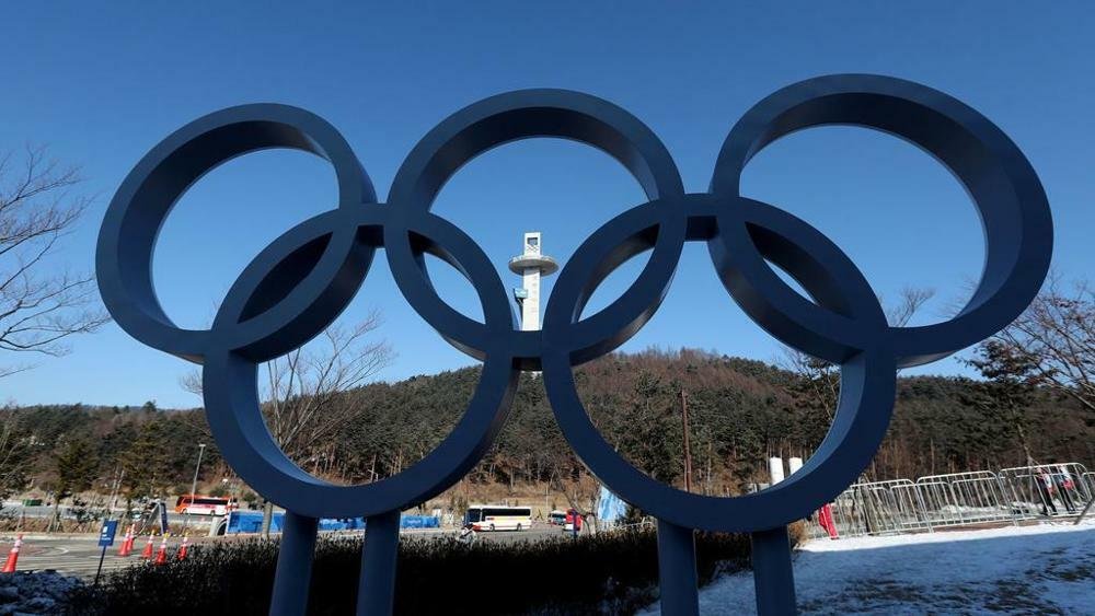 I 5 cerchi simbolo delle Olimpiadi