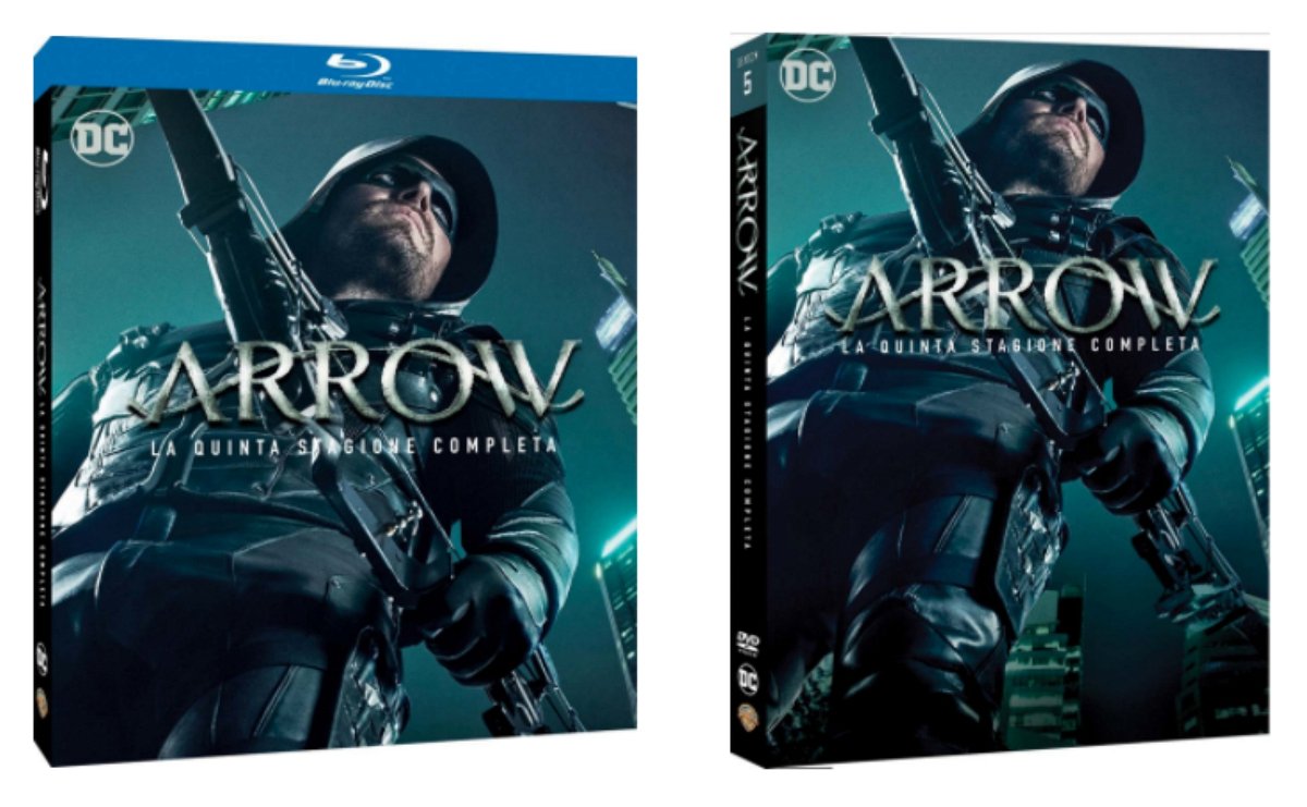 La quinta stagione di Arrow in Blu-ray e DVD