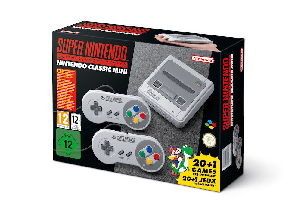 Il Super Nintendo Classic Mini è in vendita anche su Amazon Italia