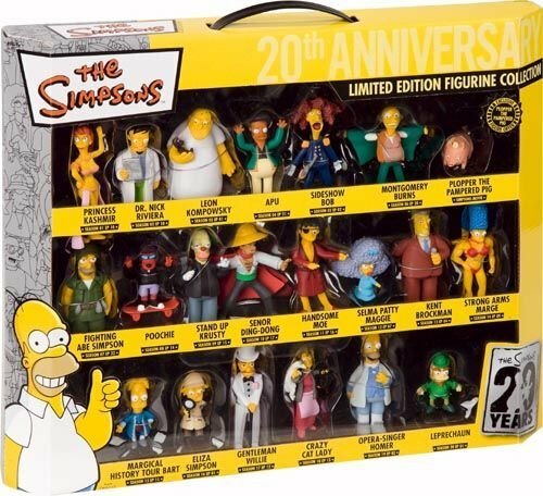 Edizione mini figures per i 20 anni dei Simpson