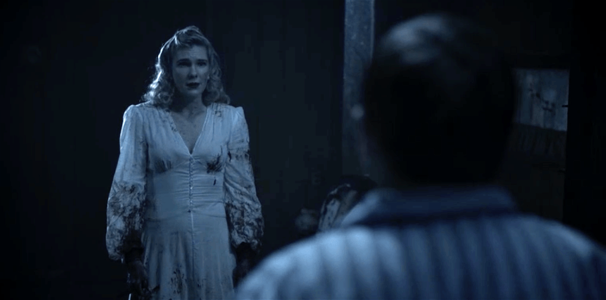 American Horror Story: 1984. Lily Rabe in una scena