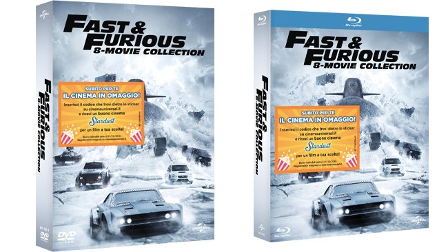 Fast & Furious - Boxset - Home Video