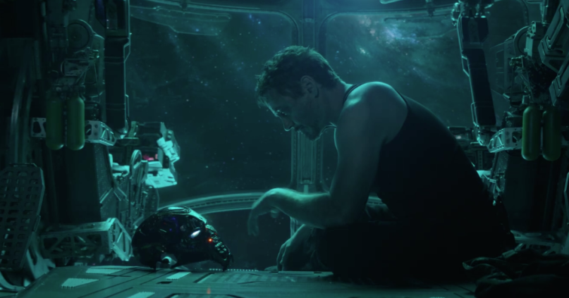 Robert Downey Jr. nel ruolo di Iron Man nel trailer di Avengers: Endgame