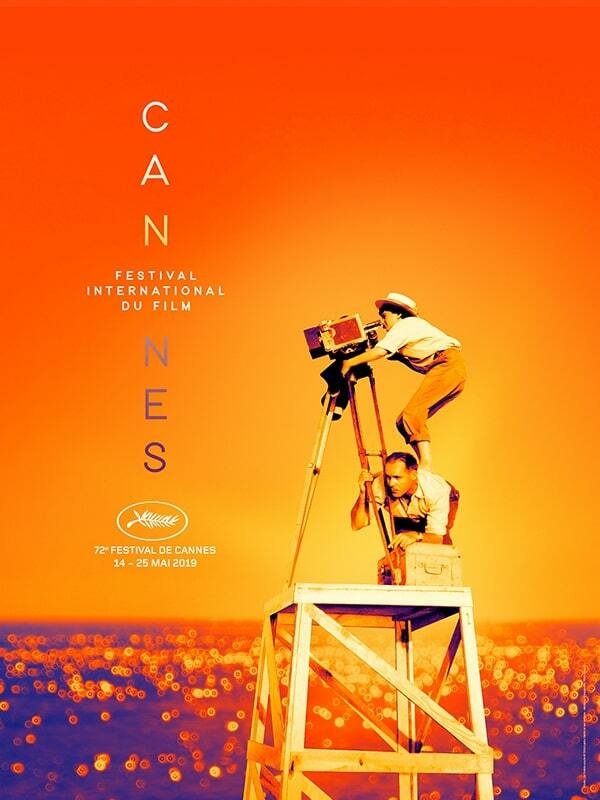 Il poster ufficiale di Cannes 2019 con Agnès Varda mentre gira La pointe courte