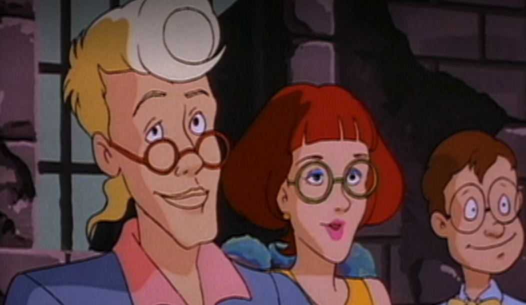 The Real Ghostbusters, Egon, Janine e Louis