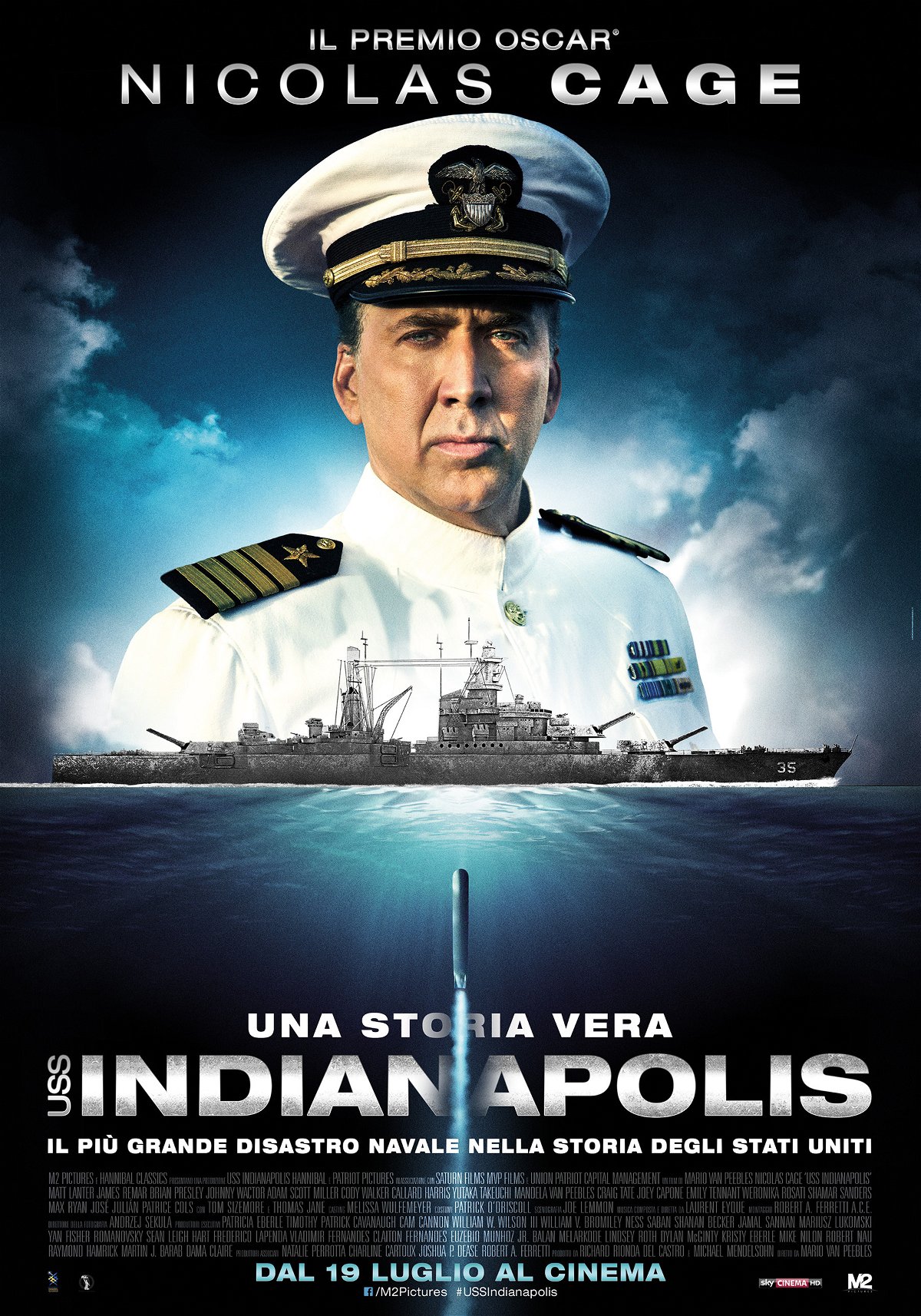 USS Indianapolis: dal 19 luglio al cinema