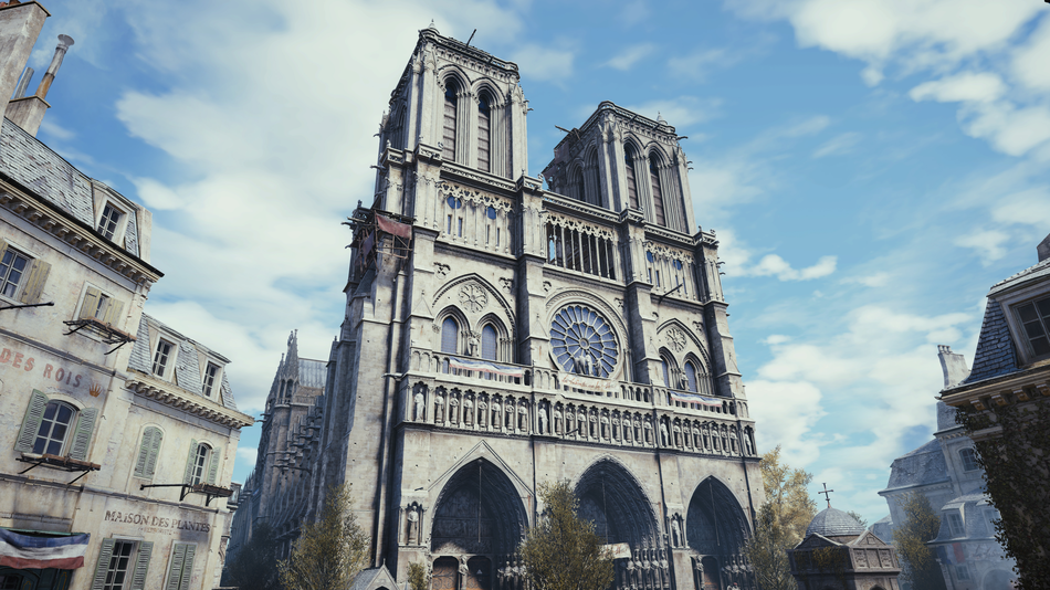 Notre Dame, riprodotta da Ubisoft in Assassin's Creed Unity