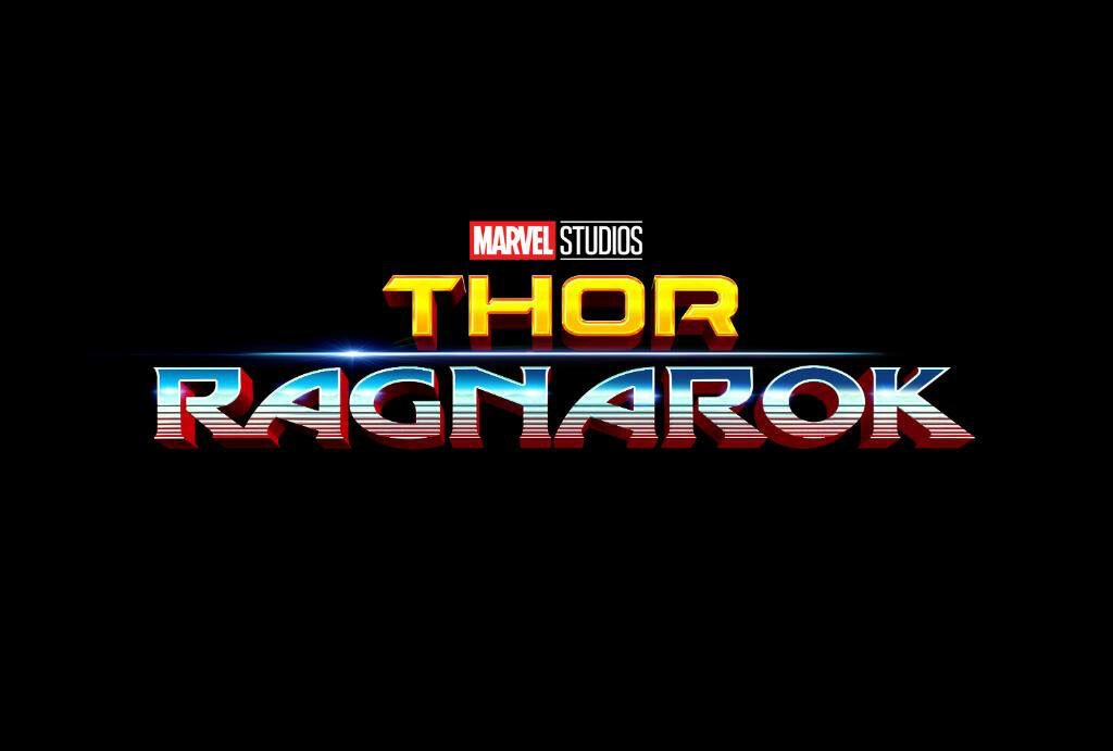 Il logo ufficiale di Thor: Ragnarok degli Studi Marvel