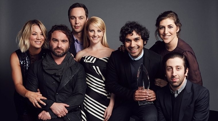 Penny, Sheldon, Leonard, Howard, Raj, Amy e Bernadette di The Big Bang Theory