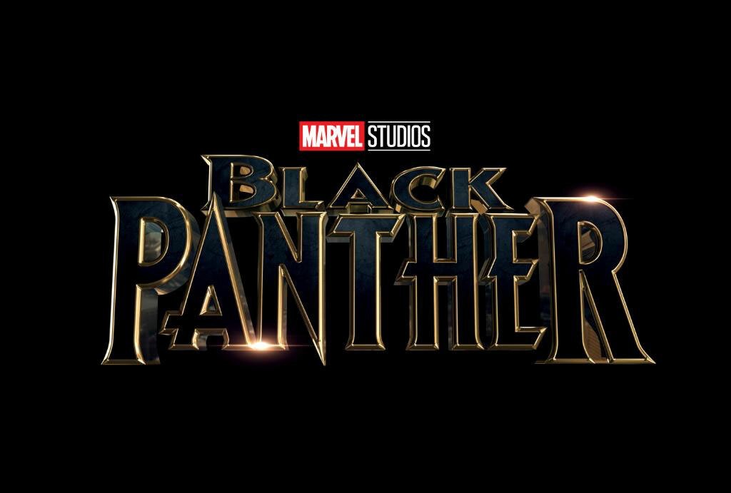 Il logo del film di Black Panther