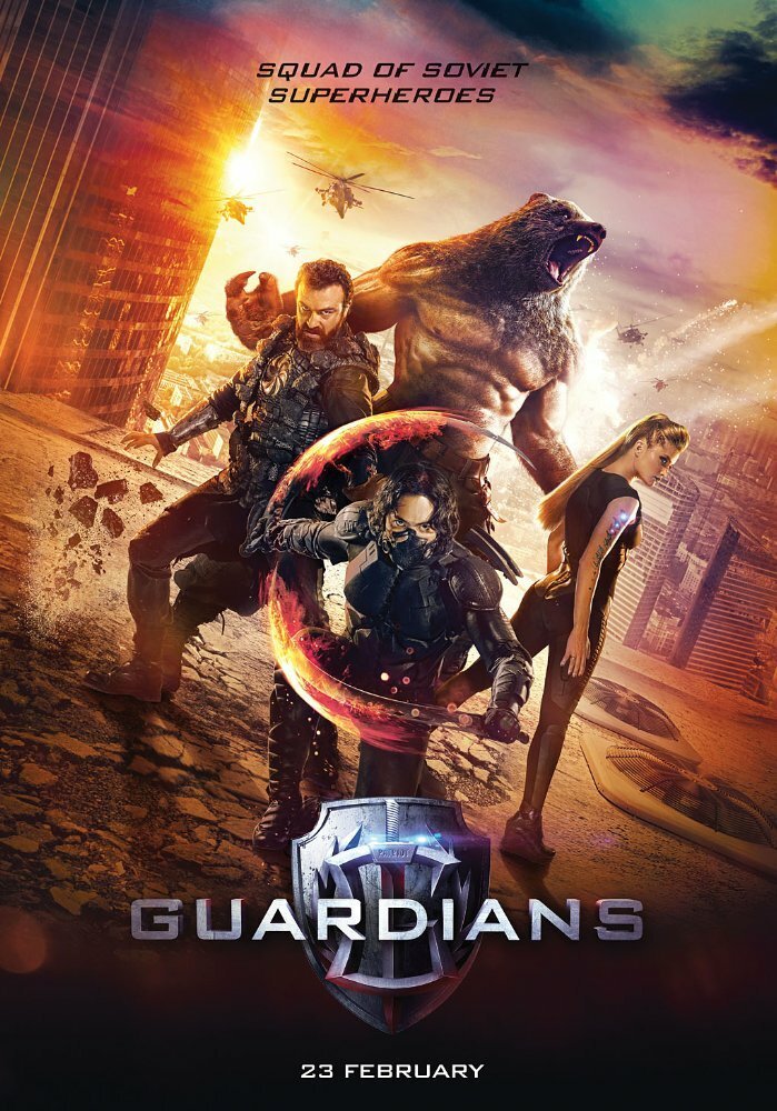 I protagonisti di Guardians, il film coi supereroi russi