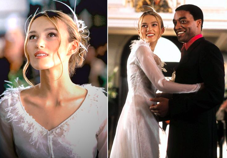 L'abito da sposa di Keira Knightley di Love Actually