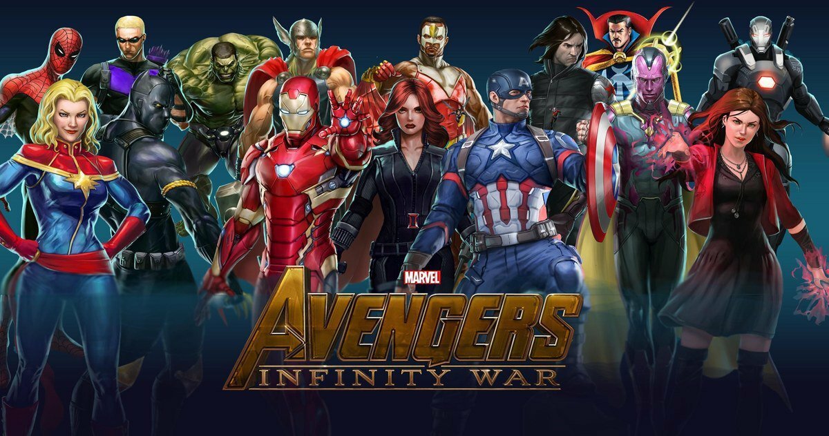 I protagonisti di Avengers: Infinity War