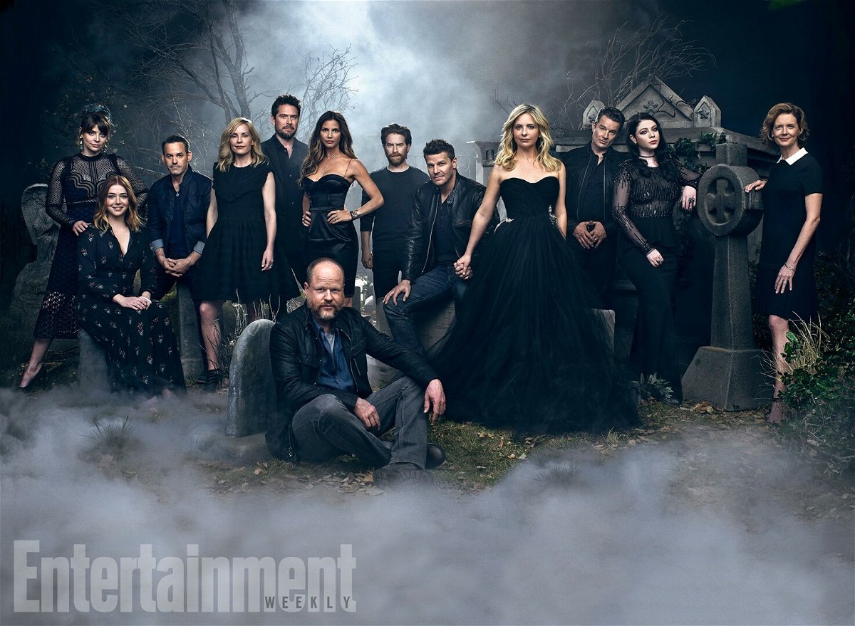 Joss Whedon e il cast di Buffy per la reunion della serie