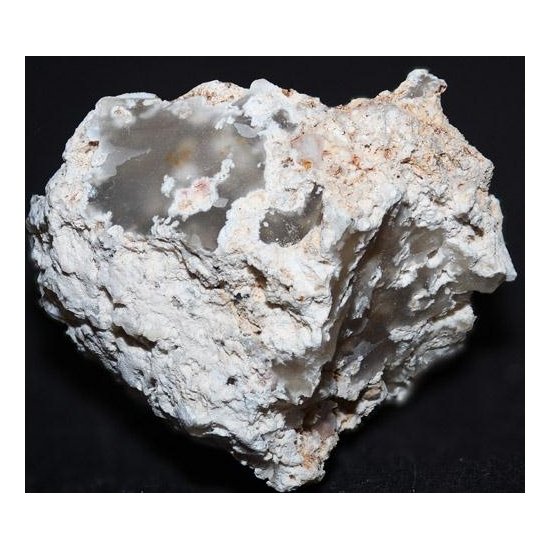 Minerale di moganite in primo piano