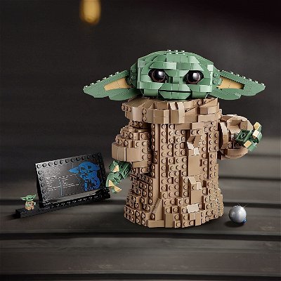 Baby Yoda LEGO snodabile 4