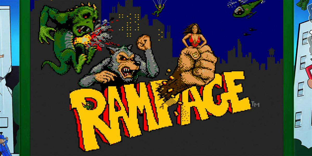 Rampage: il poster del film