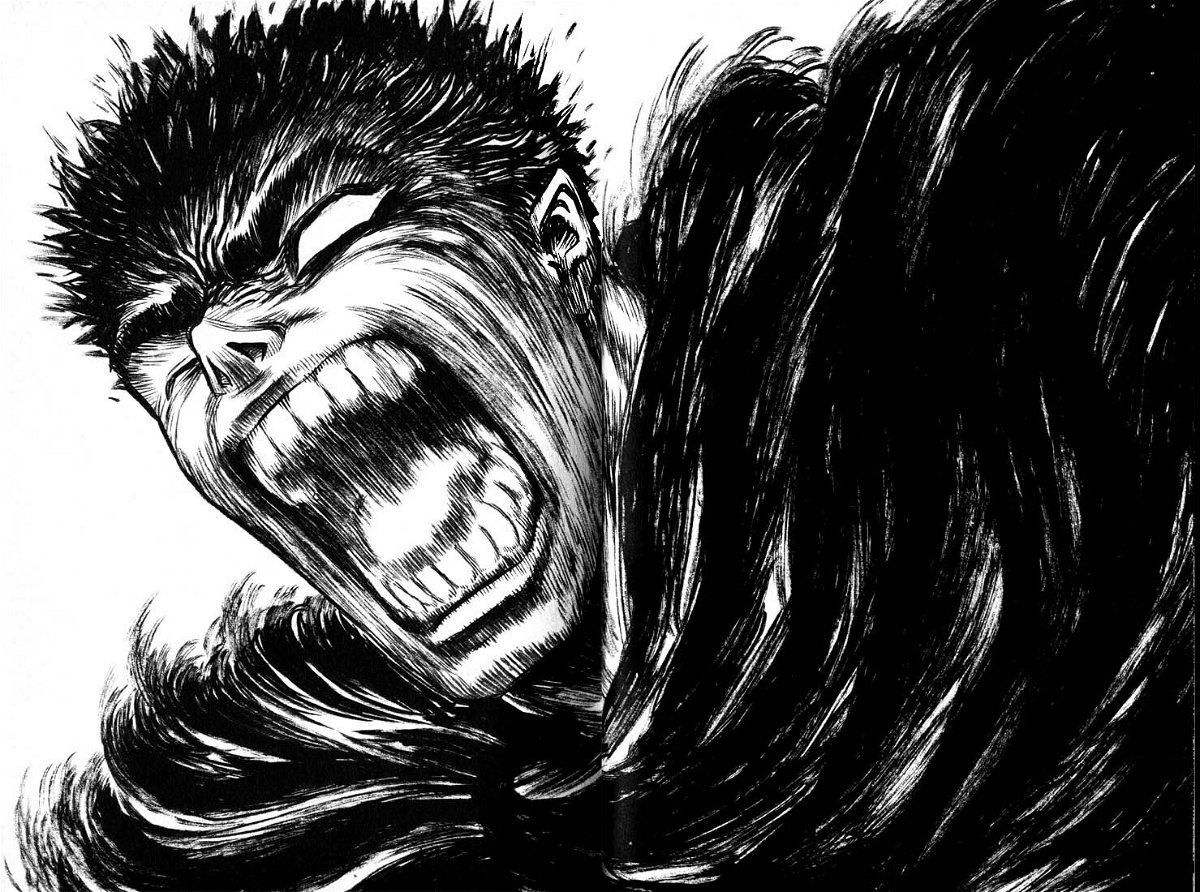 La rabbia di Gatsu in Berserk