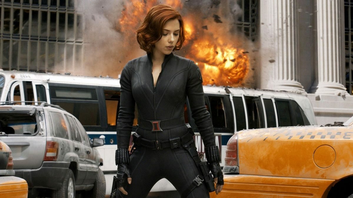 Scarlett Johansson nel primo The Avengers