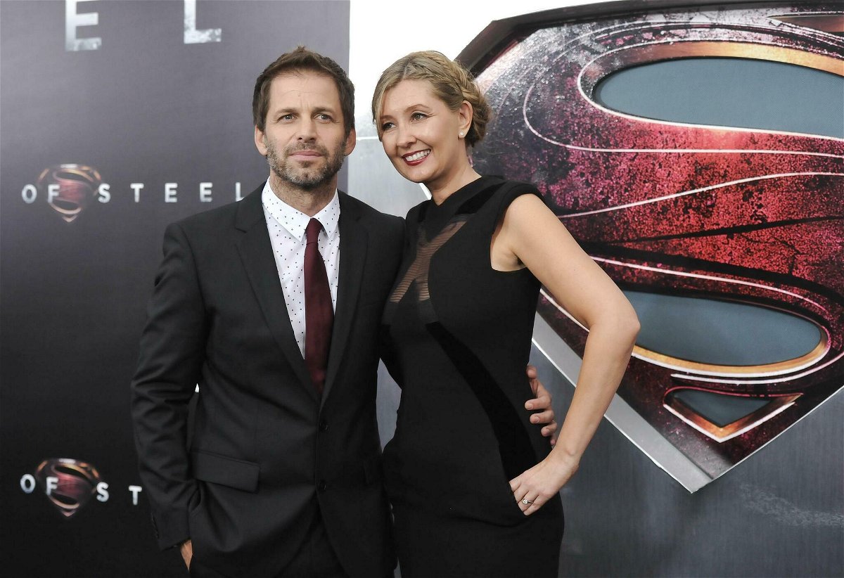 Il regista Zack Snyder assieme alla moglie Deborah, produttrice