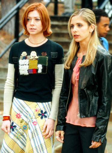 Buffy e Willow in un momento di Buffy