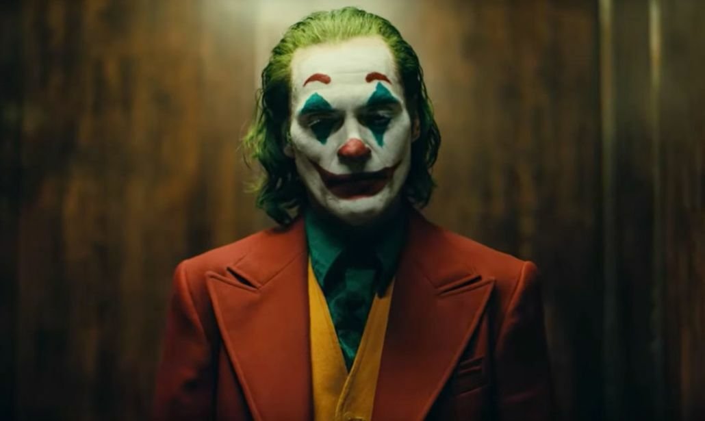 Joker in una scena del film