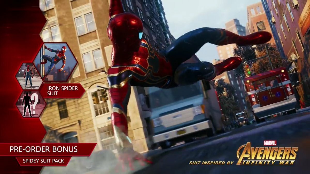 Il secondo costume pre-order di Spider-Man è l'Iron-Spider