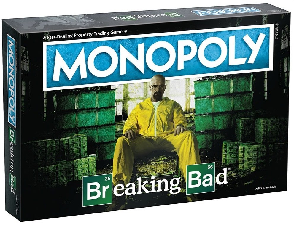 La scatola del Monopoly di Breaking Bad