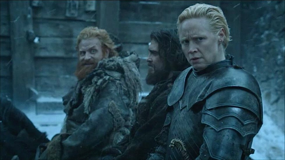 Tormund è molto attratto da Brienne