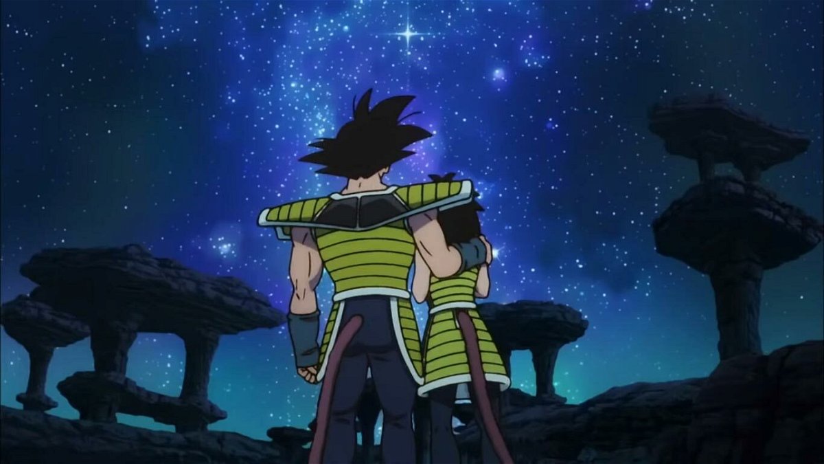 I genitori di Goku piangono l'addio al figlioletto