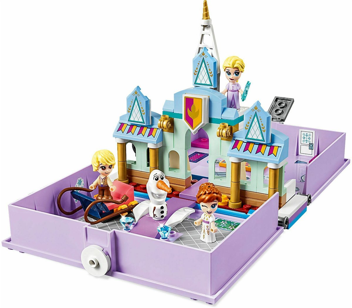 Il libro delle fiabe di Anna ed Elsa set LEGO 43175