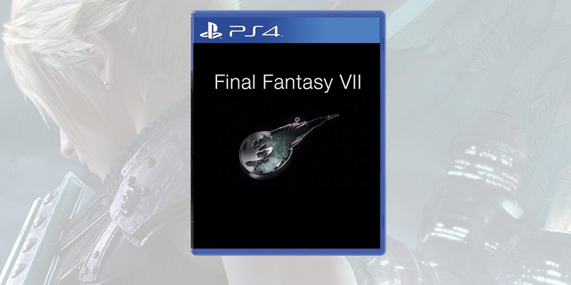 La momentanea boxart di Final Fantasy VII Remake