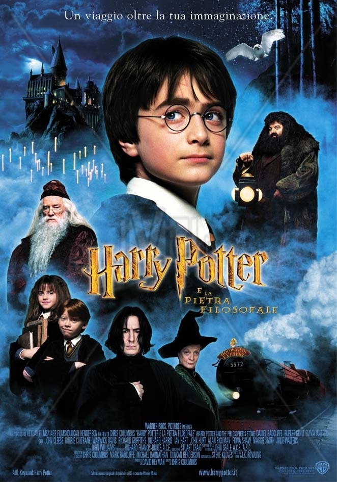 Il poster di Harry Potter e la Pietra Filosofale