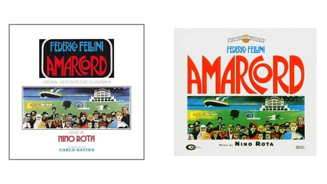 Amarcord le musiche di Nino Rota - vinile e cd