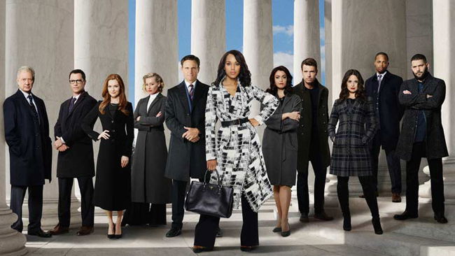 Il cast di Scandal