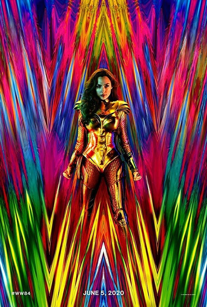 Il poster di Wonder Woman 1984