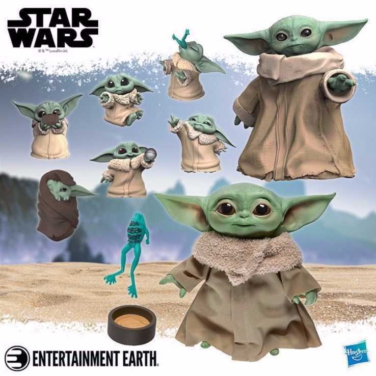 Tutti i giocattoli Hasbro di Baby Yoda in arrivo a maggio 2020