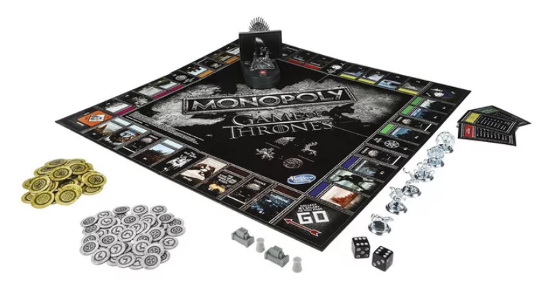 Il contenuto di Monopoly: Game of Thrones