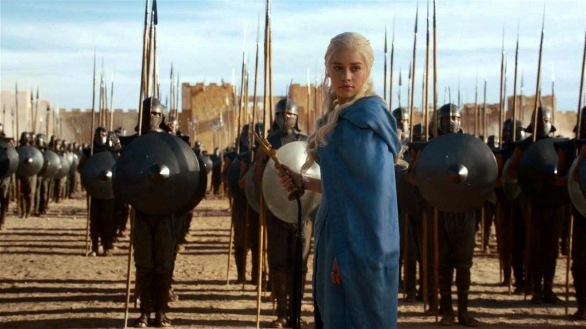 Emilia Clarke è Daenerys Targaryen in Game of Thrones