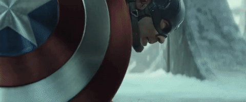 lo scontro tra Cap, Iron Man e Bucky
