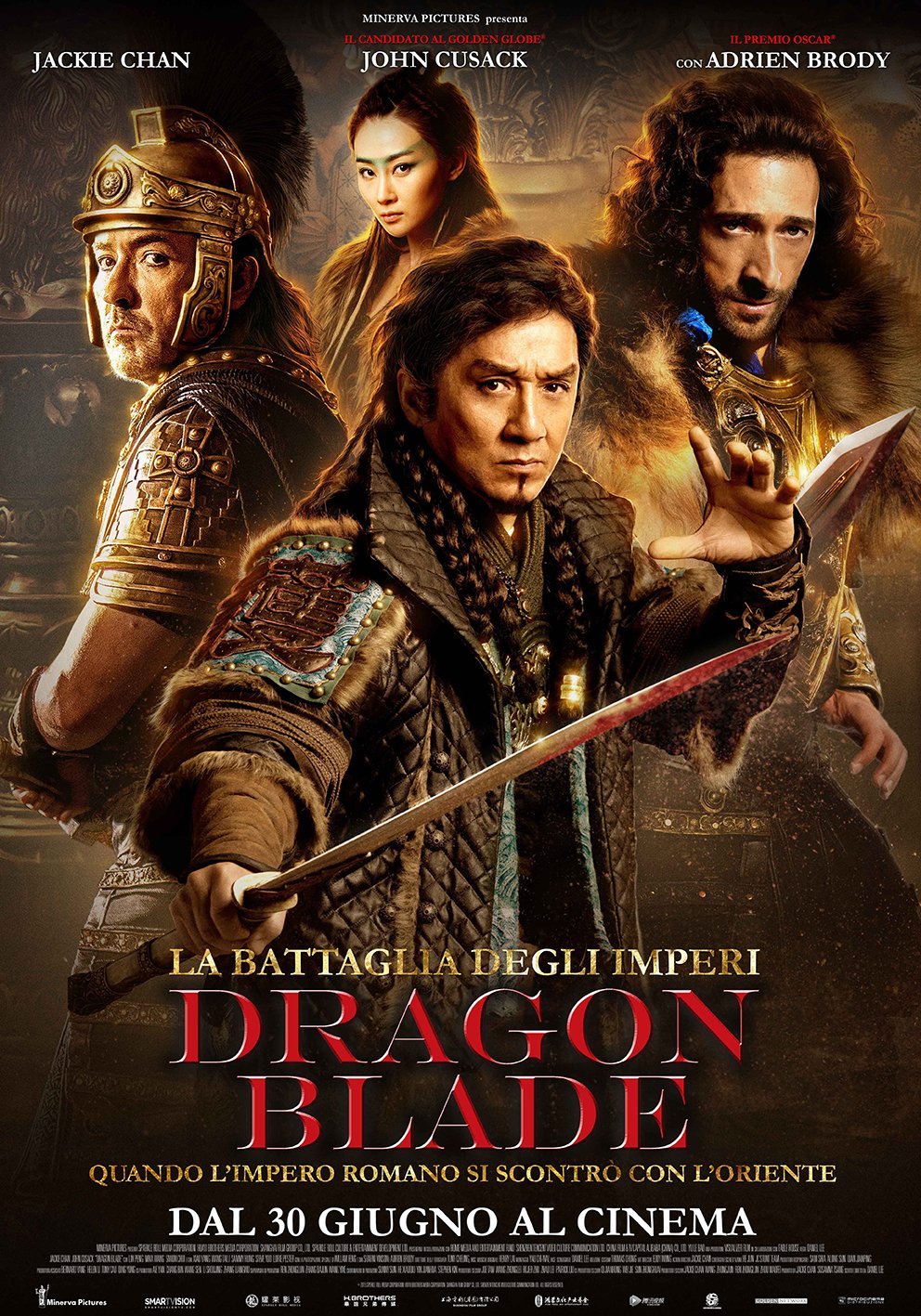 Locandina del film Dragon Blade