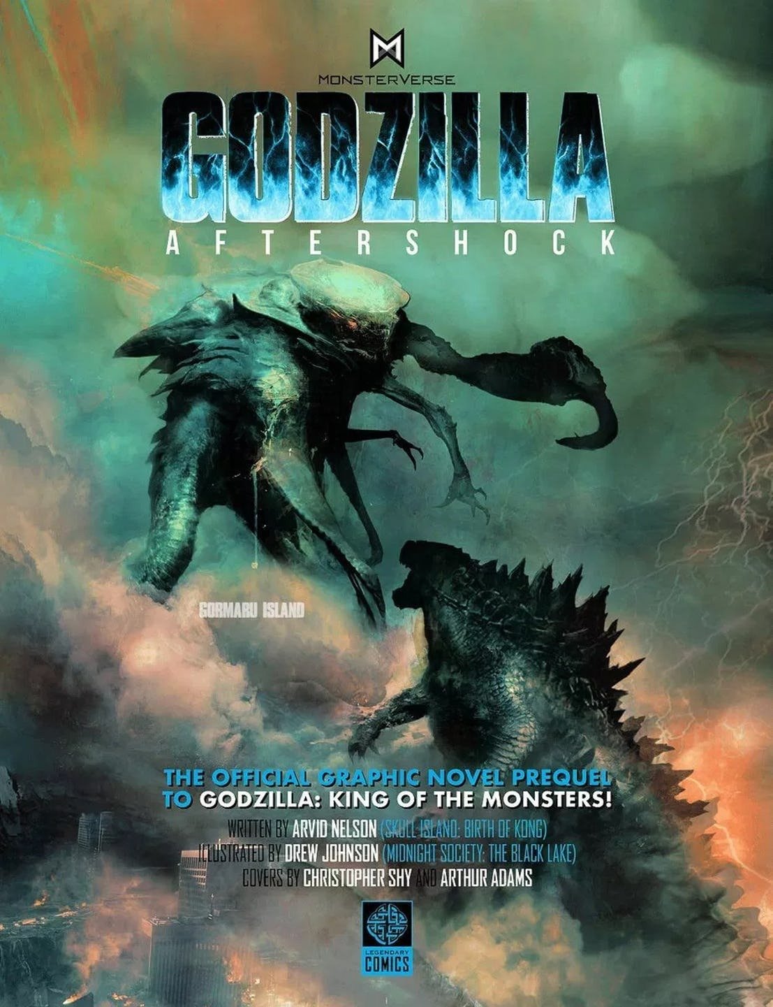 La cover di Godzilla: Aftershock