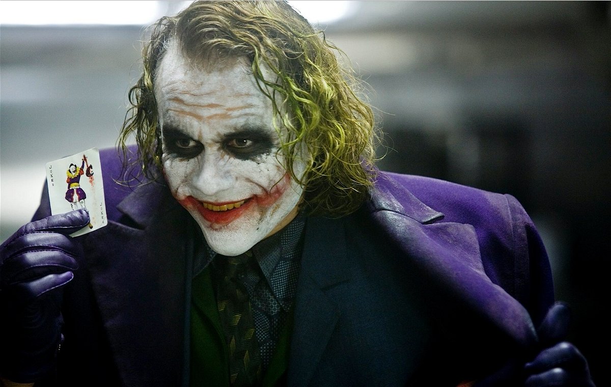 Joker (Heath Ledger) ne Il cavaliere oscuro