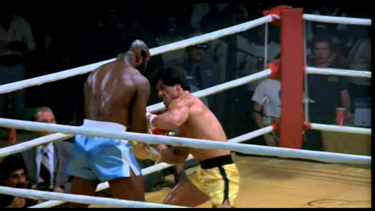 Clubber Lang contro Rocky Balboa in Rocky III
