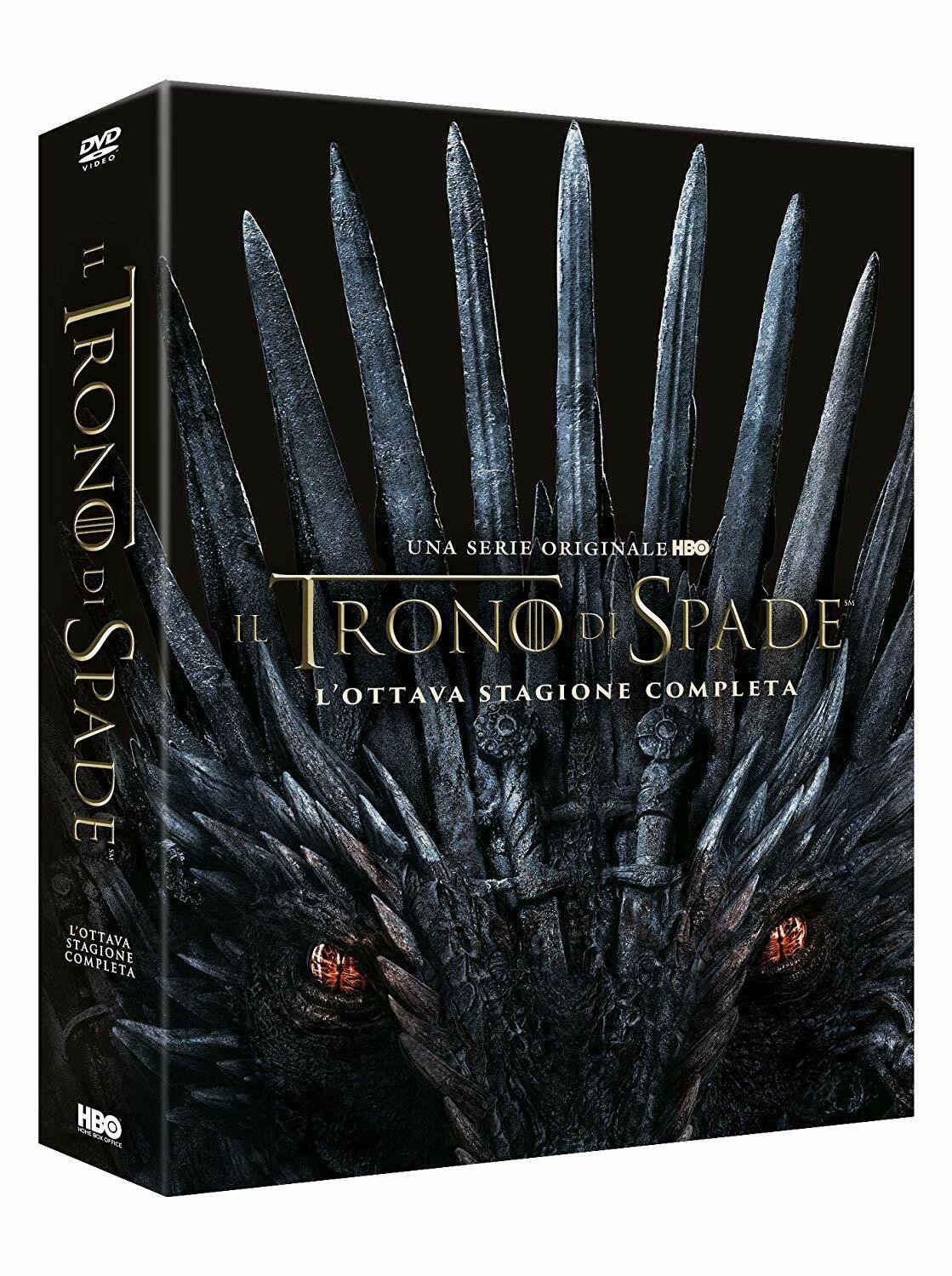 I DVD di Game of Thrones 8